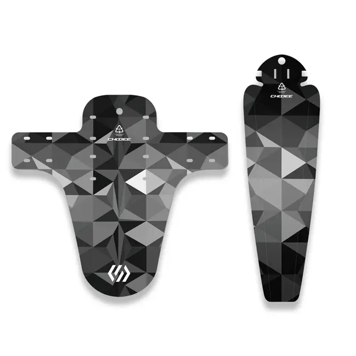 Chooee accessoires de vélo ailes de vélo pour garde-boue de vélo adapté aux roues avant et arrière e