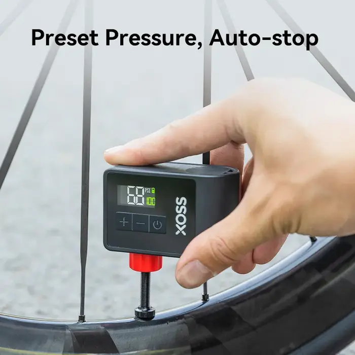 XOSS AirCube 120PSI Mini pompe à vélo