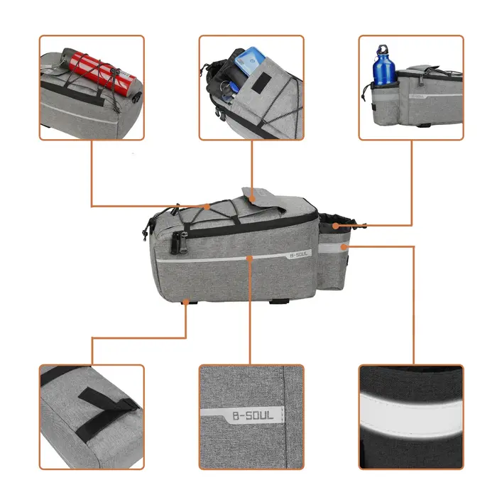 Sac de support pliant électrique pour vélos au sol