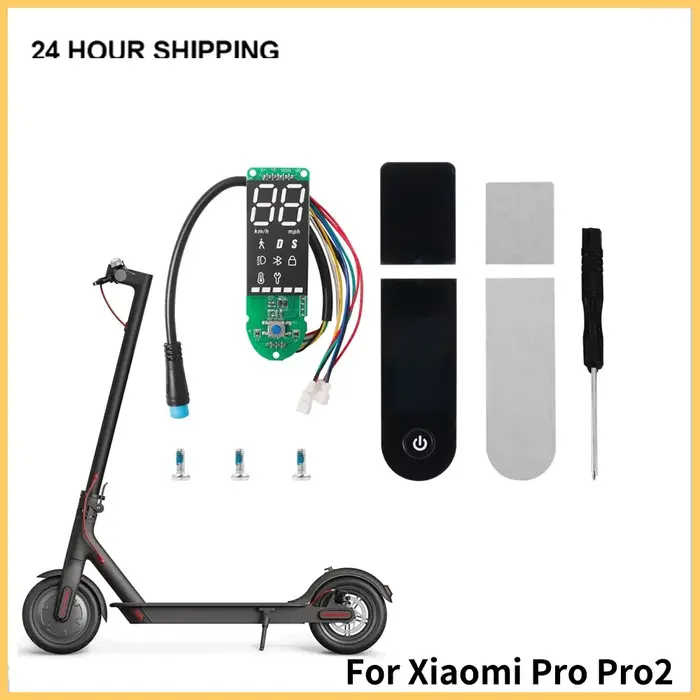 Scooter électrique pour M365 Pro/Pro 2, affichage de tableau de bord + couvercle, Circuit imprimé de