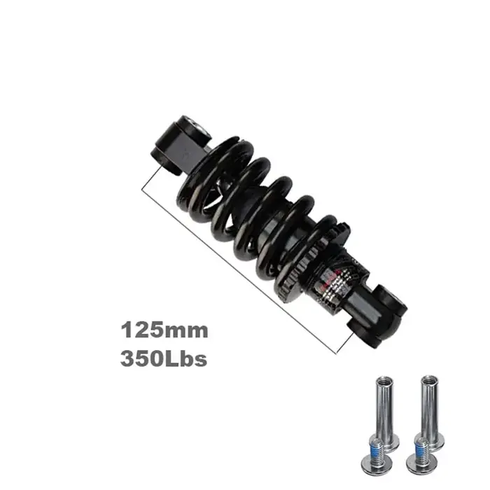 Ressort Hélicoïdal de Suspension de Vélo, Amortisseur Arrière, 125mm, 150mm, 165mm, 190mm