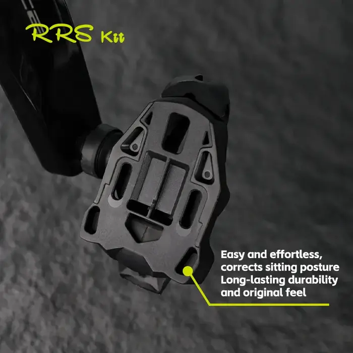 Rrskit Road Bicycle Time Taquet de verrouillage à pédale autobloquante 0 °   Compatible avec le vélo