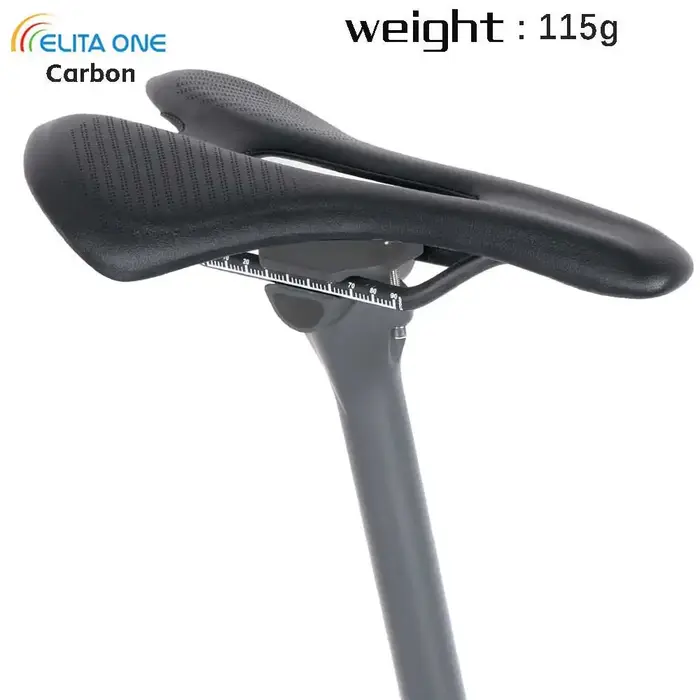 Selle de vélo en carbone Elitaone 270x143mm siège
