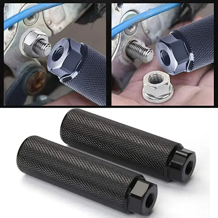 Chevilles de vélo en alliage d'aluminium
