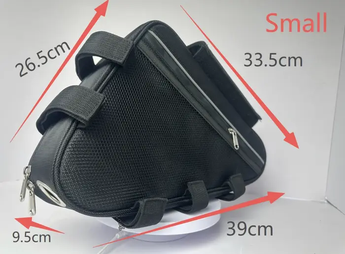 36V 48V 60V 72V E-BIKE vélo électrique Triangle batterie sac noir cadre