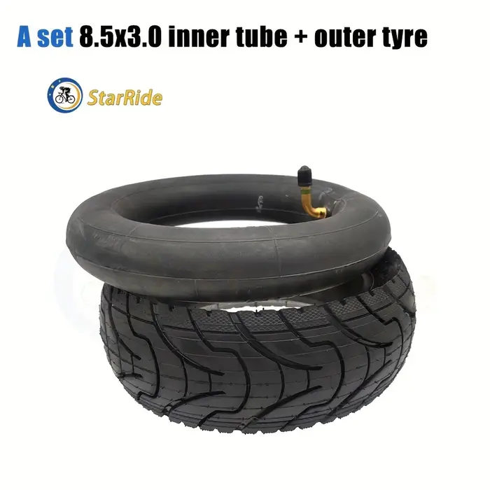 Pneu et chambre à air 8.5x3.0 adapté aux Scooters VSETT 8 9/Zero 8 9 Pro