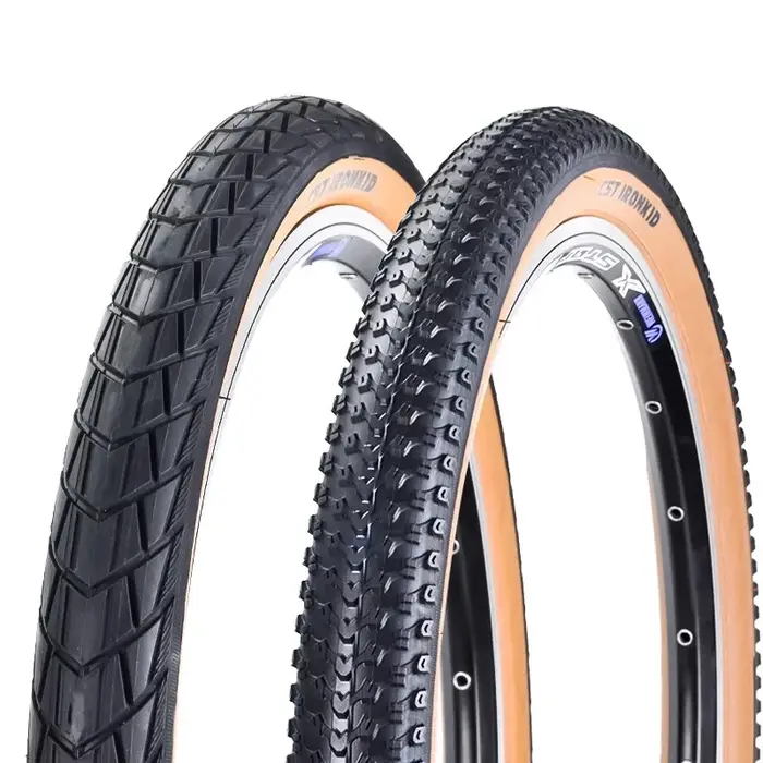 CST pneu de vélo 20x1.75 20x1.95 rétro marron paroi latérale 20 pouces 406