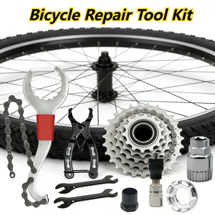 Kit d'outils de réparation de vélo : Coupe-chaîne