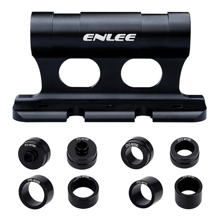 Support de fourche de vélo en alliage d'aluminium noir à dégagement rapide pour transport voiture SUV et camion VTT route