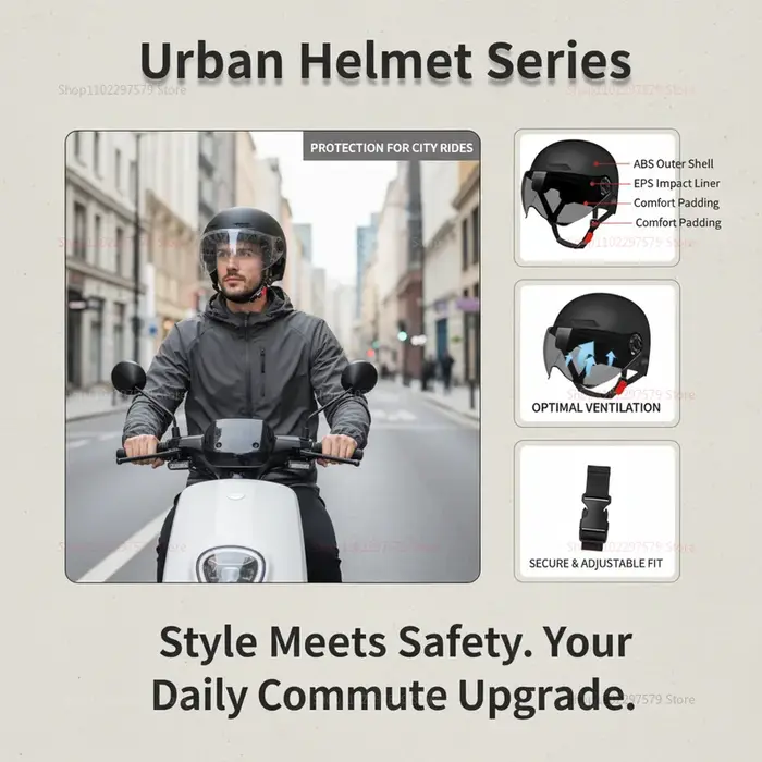 Casque de vélo électrique certifié 3C pour adultes