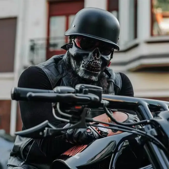 Demi-casque Vintage allemand