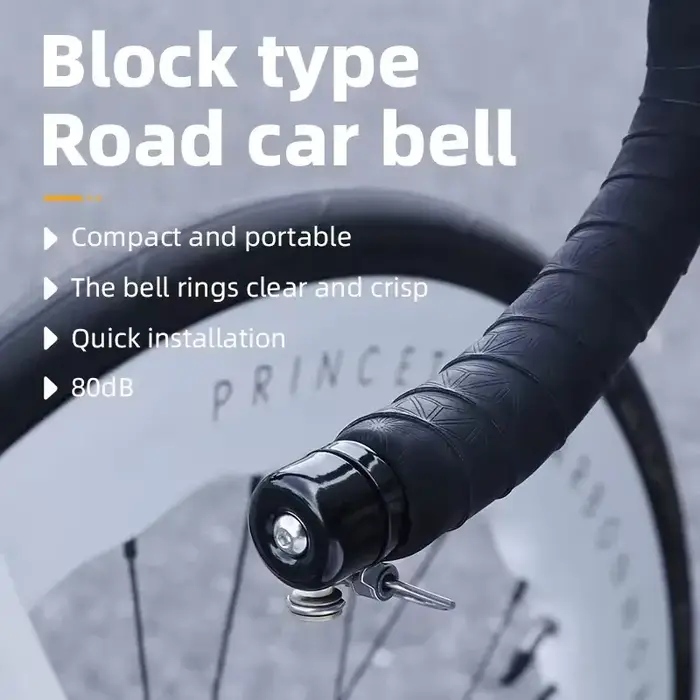 Sonnette de vélo, guidon de vélo d'autoroute