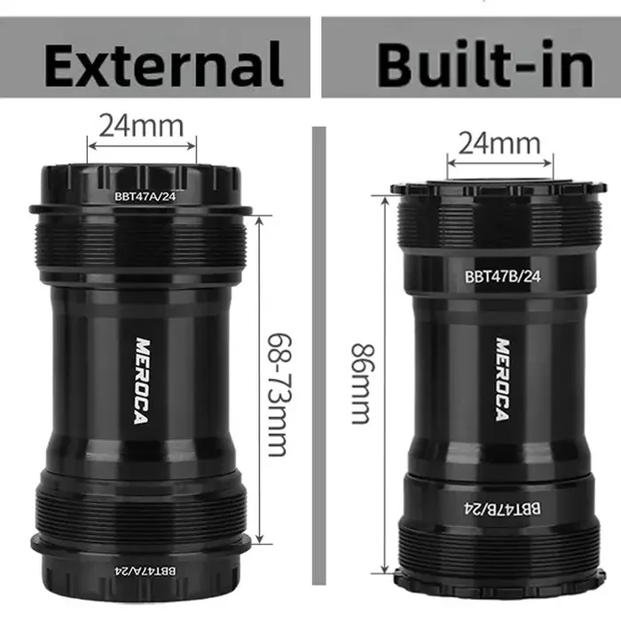 T47 BSA support inférieur roulement en céramique vélo BB 24mm 86