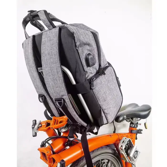 Plaque d'extension de cadre de sac en S de vélo