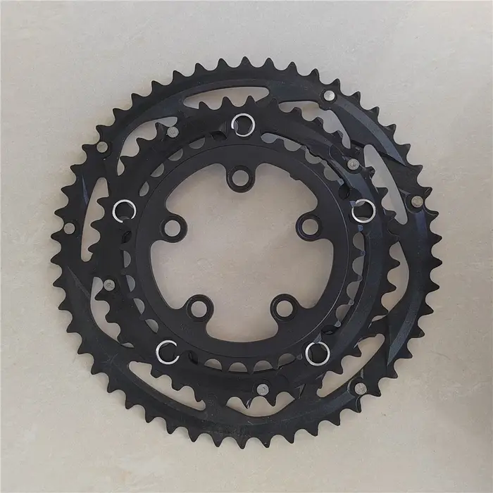 Vélos de route 130-74 BCD plateau 50/39/30T Triple vitesse en alliage d'aluminium pliant vélo chaîne roue vtt
