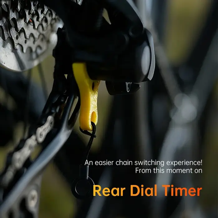 Support de dérailleur arrière de vélo et stabilisateur de chaîne