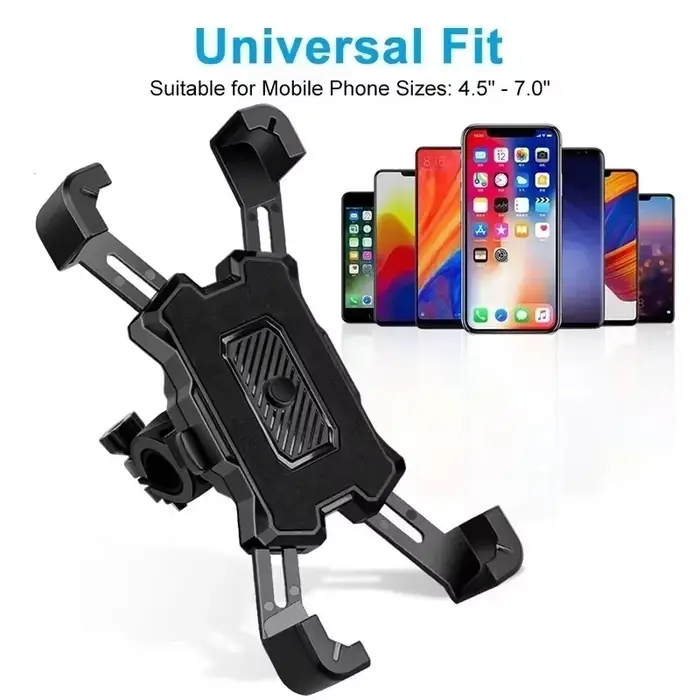 VIKEFON 360 ° Support de téléphone de vélo électrique rotatif pour iPhone équitation vtt