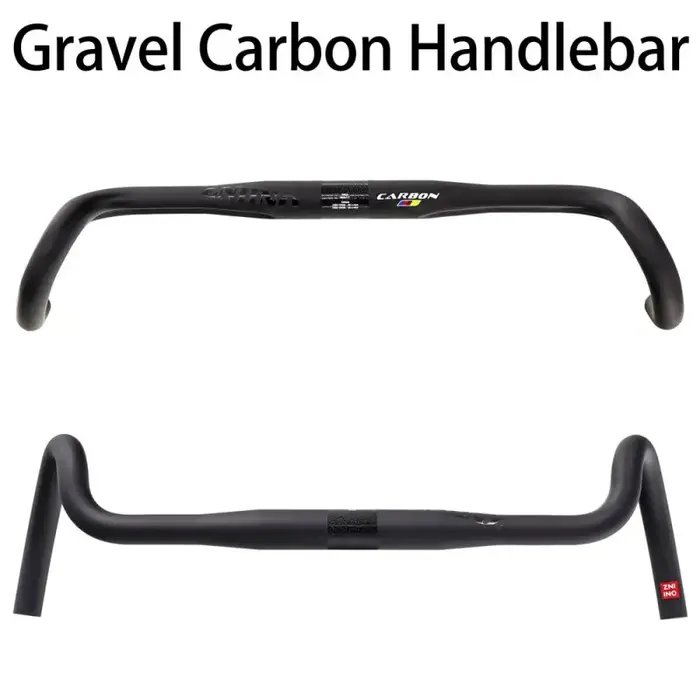 2021 dernier guidon de vélo en carbone gravier grande barre évasée Cycle Cross