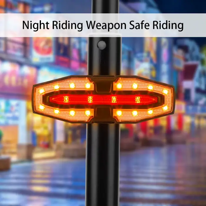Feu arrière LED intelligent sans fil pour Scooter électrique