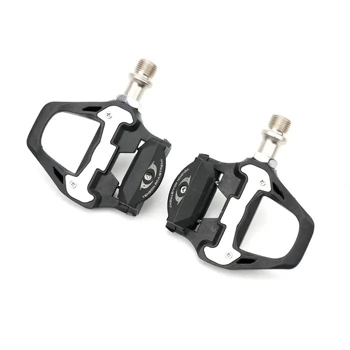RIRO vélo de route ultraléger pédale sans clip vtt autobloquant cyclisme DU + crampons de roulement système SPD