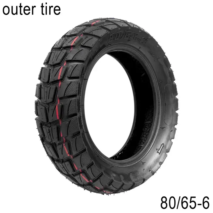 Pneu de trottinette 10 pouces 80/65-6 255x80 pour Inokim Oxo