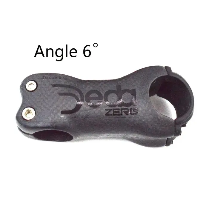 3kcarbon 6 17 Angle route carbone tige de vélo 31.8x60-130mm 6 17 degrés VTT tige en carbone vtt piè