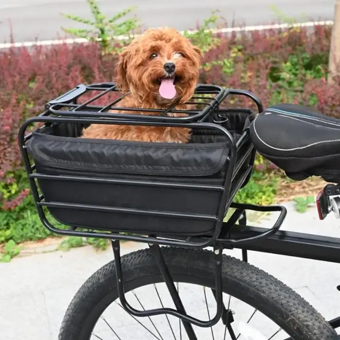 Panier de vélo 2-en-1 pour chien
