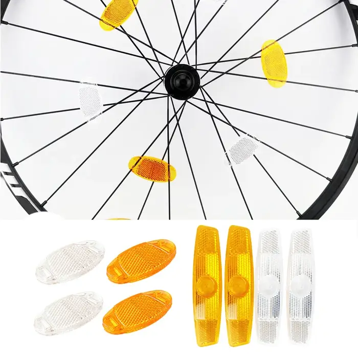 Réflecteur de sécurité pour rayons de vélo de route
