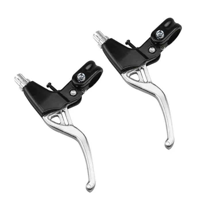 1 paire de leviers de frein de vélo v-frein en alliage d'aluminium vtt VTT poignée de frein 22mm acc