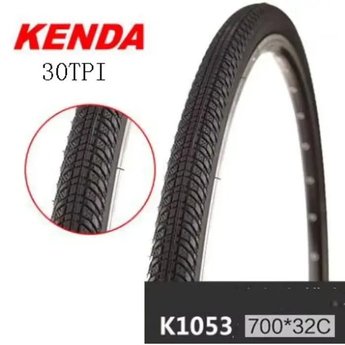 Pneu de vélo de route KENDA 700C, pneu de vélo de gravier 700*28C 32C 35C 38C