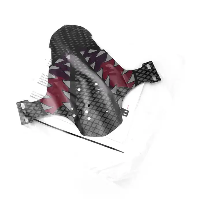 1 ensemble de garde-boue de vélo, garde-boue durable pour vélo de montagne, garde-boue avant et arrière avec 6 sangles fixes, pièces de vélo, accessoires de vélo