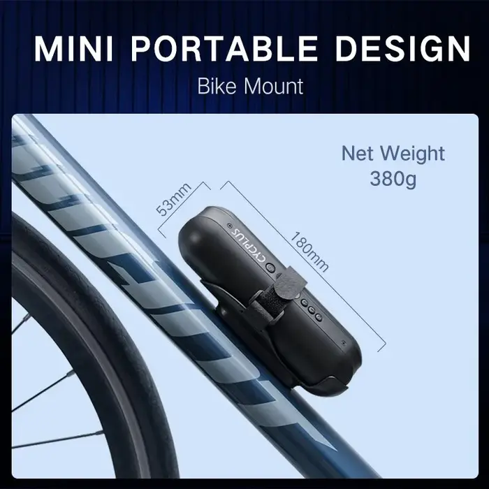 CYCPLUS A2 compresseur d'air pompe à vélo sans fil pour pneu de voiture haute pression 150psi Portable gonfleur