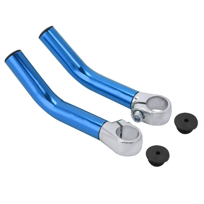 1 paire de guidons pivotants pour vélo, en alliage d'aluminium, guidons aérodynamiques pour vélo de 