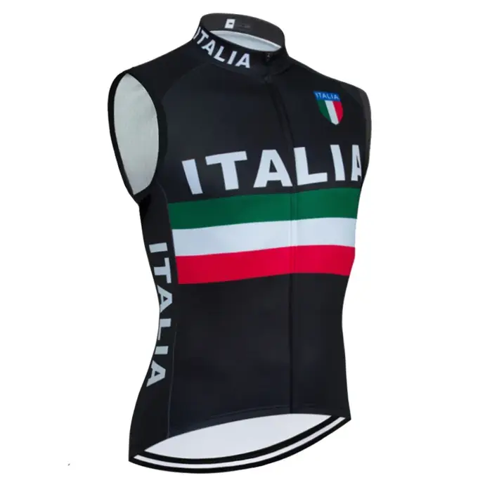 Nouveau ROSTI Maillot de cyclisme sans manches 2025 ITALIA Gilet de vélo