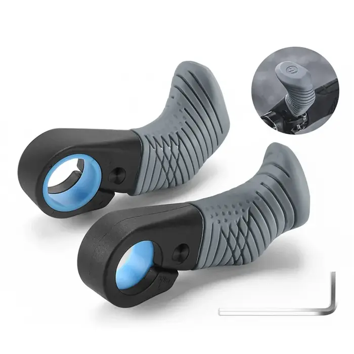 1 paire de poignées de pouce de vélo vtt