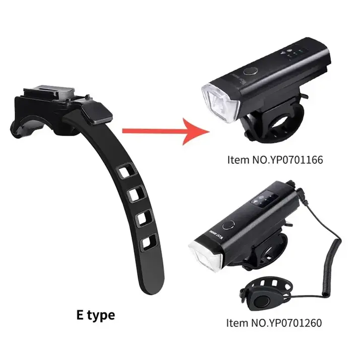 Support de fixation pour éclairage de vélo