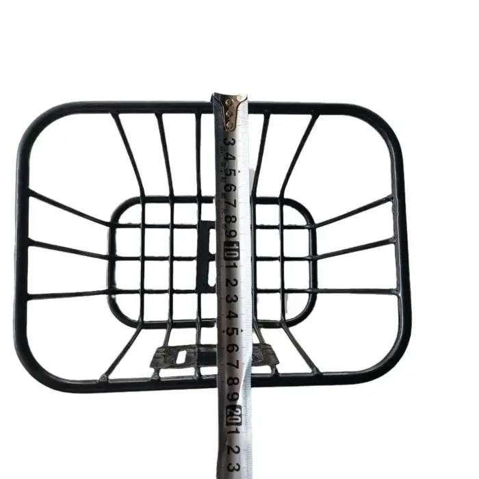 Promotion : 1 panier arrière de vélo réglable noir