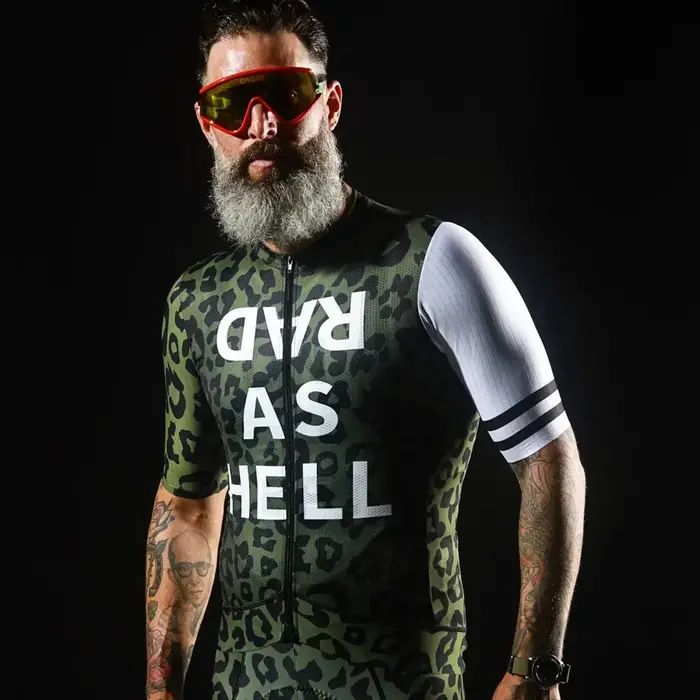 LOVE THE PAIN-Maillot de Cyclisme à Manches Courtes pour Homme