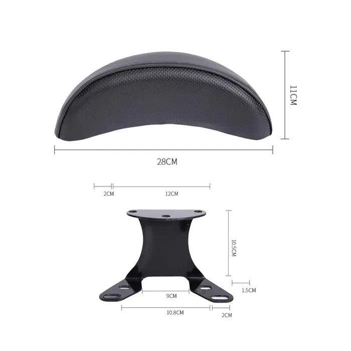 Dossier de siège arrière dossier de passager mousse épaissie support de coussin Durable siège arrièr