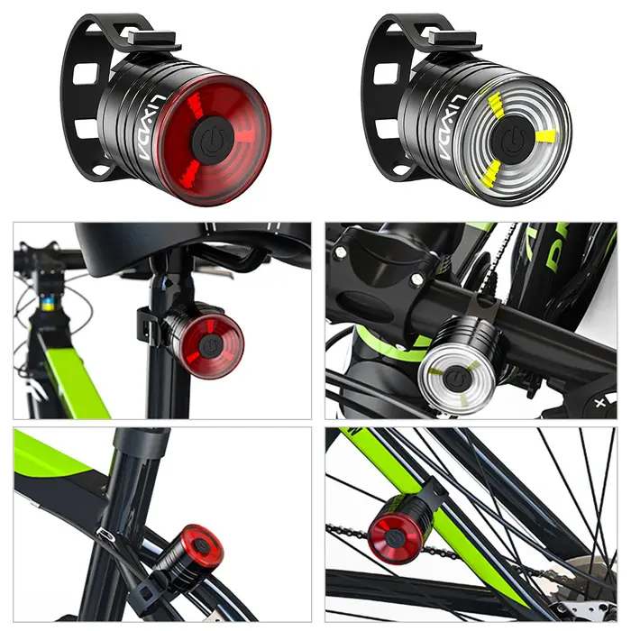 Lixada feu arrière de vélo LED feu