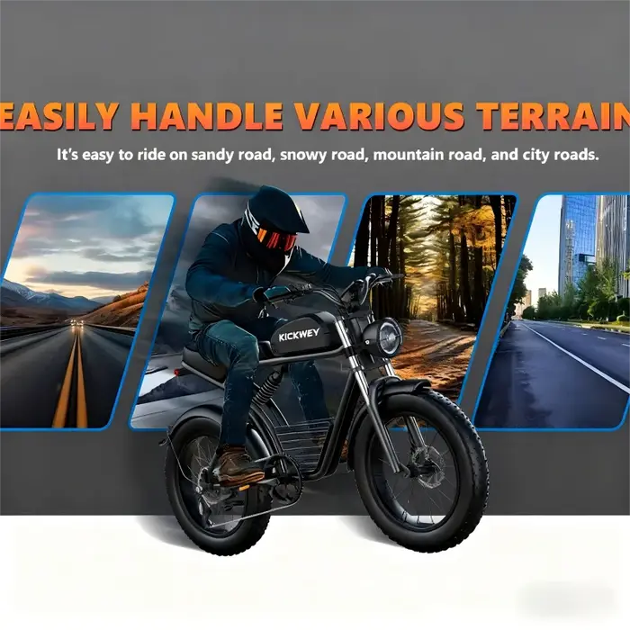 Moto électrique K7 Ebike 3000W 40AH