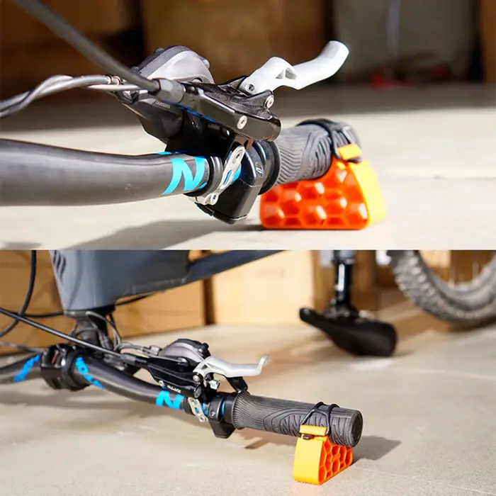 Stabilisateur à clipser pour support de guidon de vélo