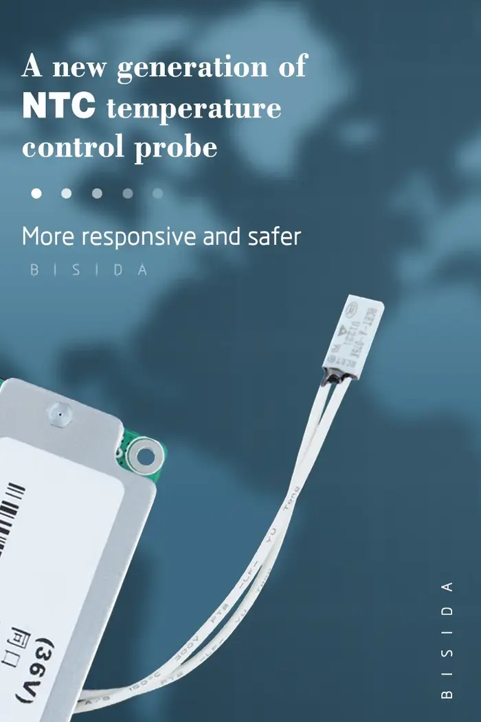 Bisida 16S 60V BMS 25A/30A/50A panneau de protection de batterie au Lithium/Lifepo4 Rechargeable avec balance pour vélo électrique 18650
