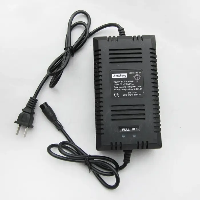 36V 1.6A chargeur alimentation électrique Scooter vélo