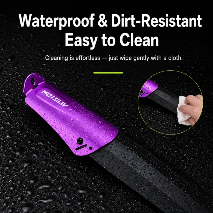 Garde-boue pour vélo pliant 14-20 pouces 412, en alliage d'aluminium et nylon, rétractable et réglable pour la conduite.