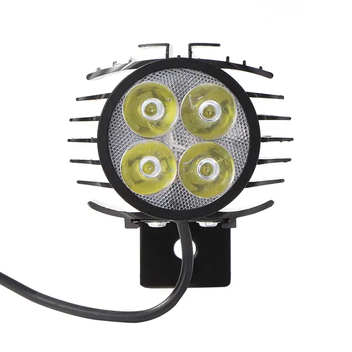 Lumière de vélo LED lampe de klaxon