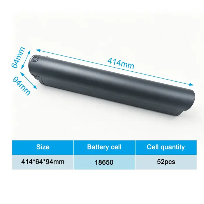 Batterie de vélo électrique amovible intégrée 36V 48V 13Ah 14Ah 17.5Ah pour Touroll J1 Trekking Actbest Cores Jasion EB5 Roamer ST EBike