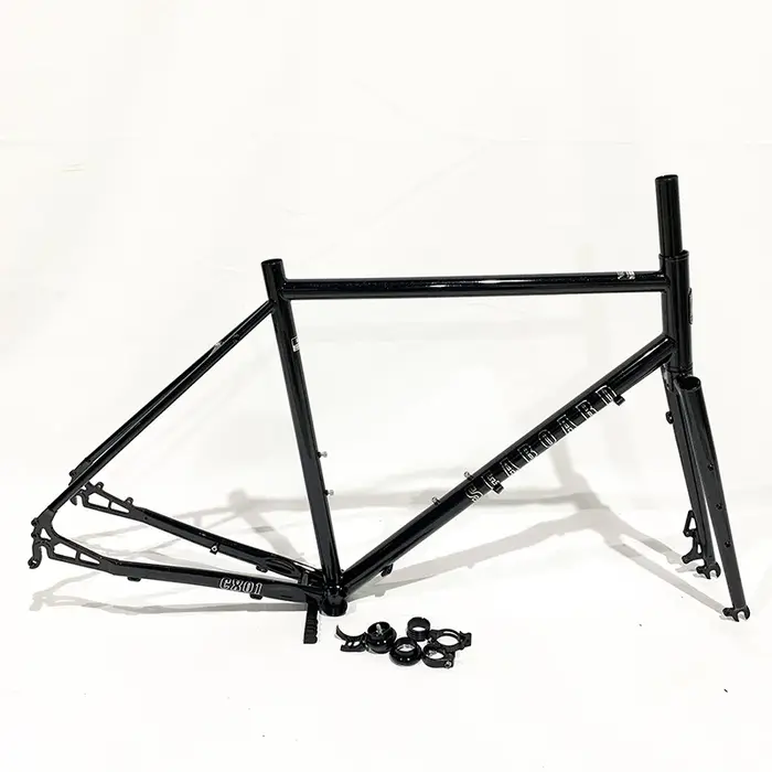 Cadre de vélo de route/gravel TSUNAMI CX01 en acier CR-MO