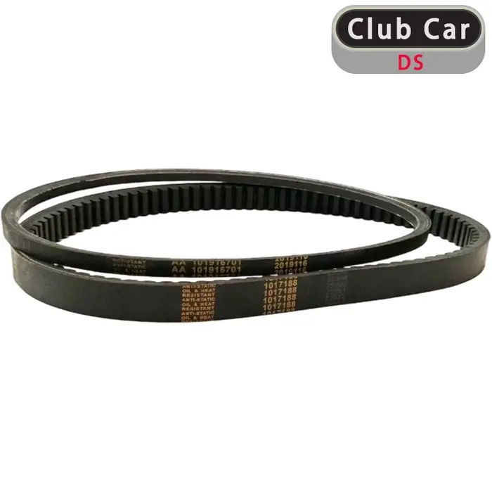 ClubCar DS 1988-1991 Courroie d'entraînement pour véhicules utilitaires et précédents Accessoires pour voiturettes de golf OEM 1017188