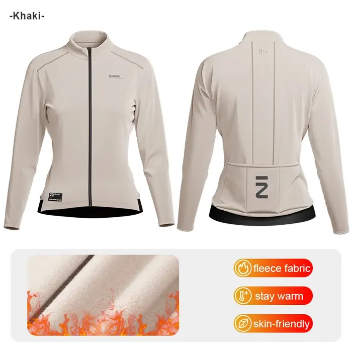 INBIKE hiver polaire femme maillot de cyclisme thermique vtt vélo Colthing